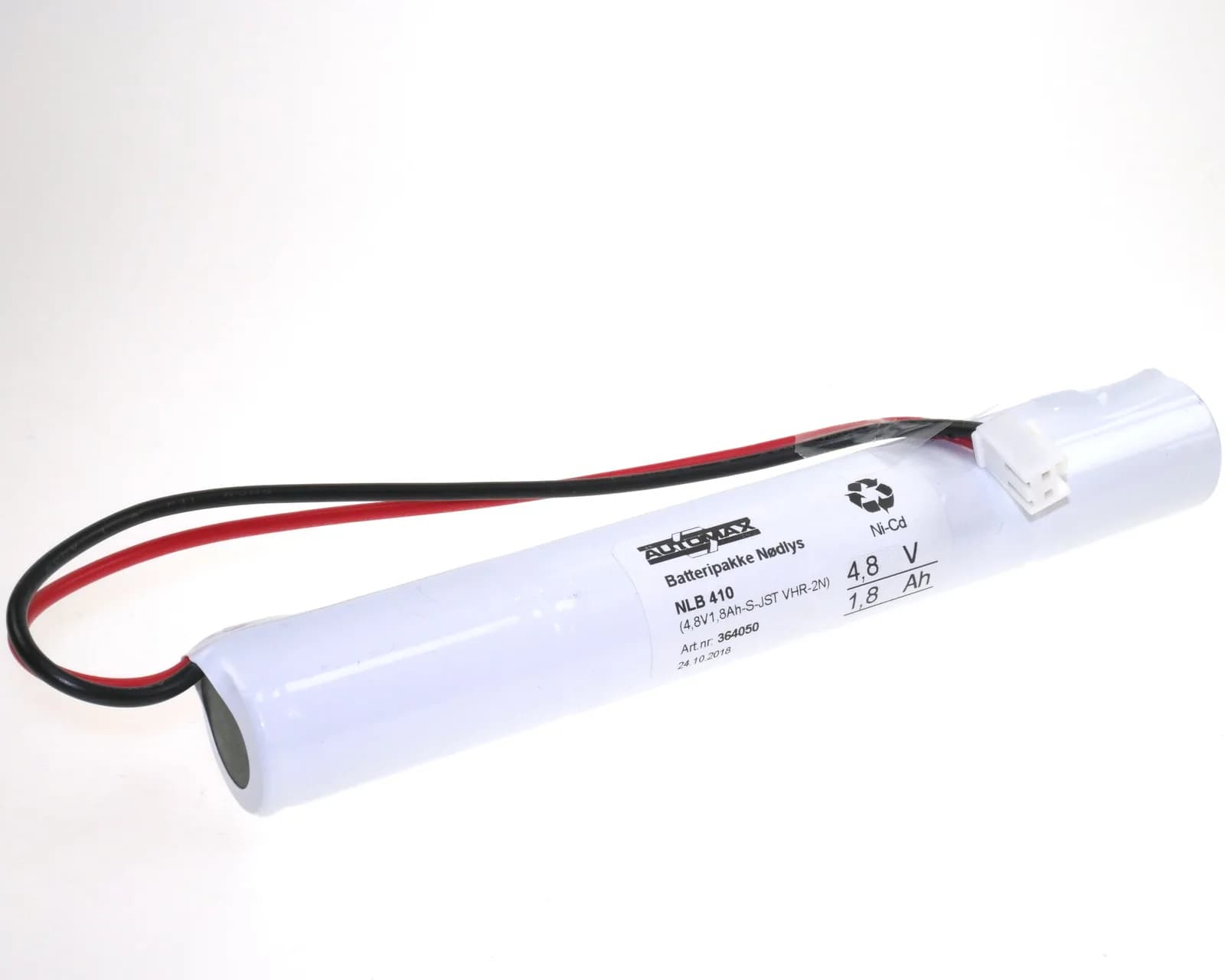 NLB 410 (4,8V1,8Ah-S-Plugg 13) – bilde 1 av 3