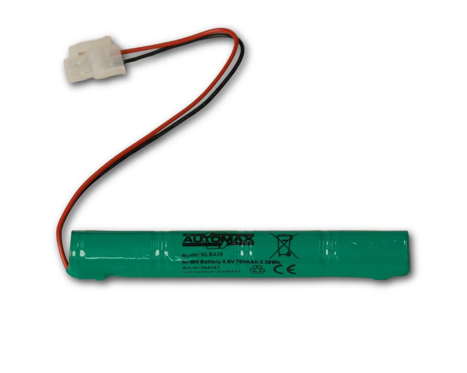 NLB 439 (4,8V-0,7 Ah-S-Plugg 12) – bilde 1 av 2