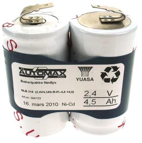 NLB 216 (2,4V4,5Ah-R-Fl.-4,8 +4,8)