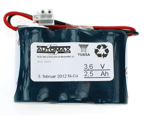 NLB 344 (3,6V2,5Ah-R-Plugg 12)