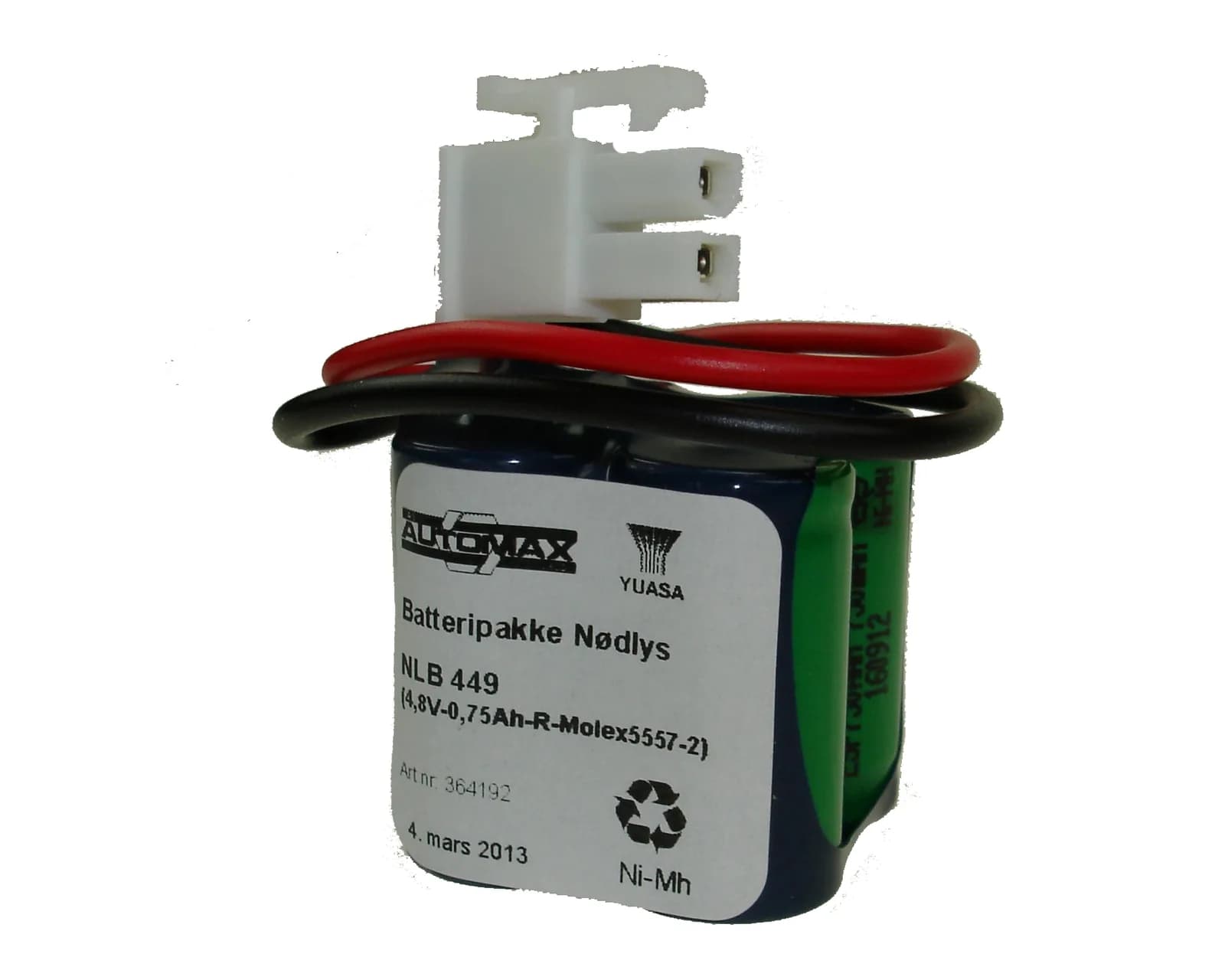 NLB 449 (4,8V0,6-R-Plugg 12 polvent) – bilde 1 av 2