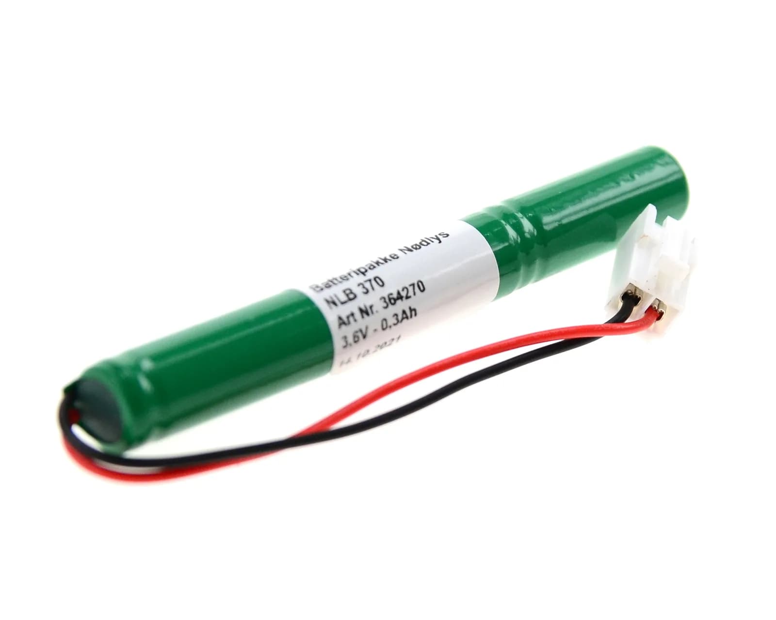 NLB 370 (3,6V-0,3Ah-S-Plugg 13 polvent) – bilde 1 av 3