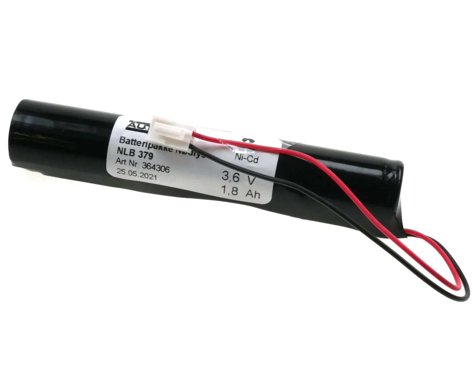 NLB 379 (3,6V1,8Ah-S-Plugg 13 polvent) – bilde 1 av 2