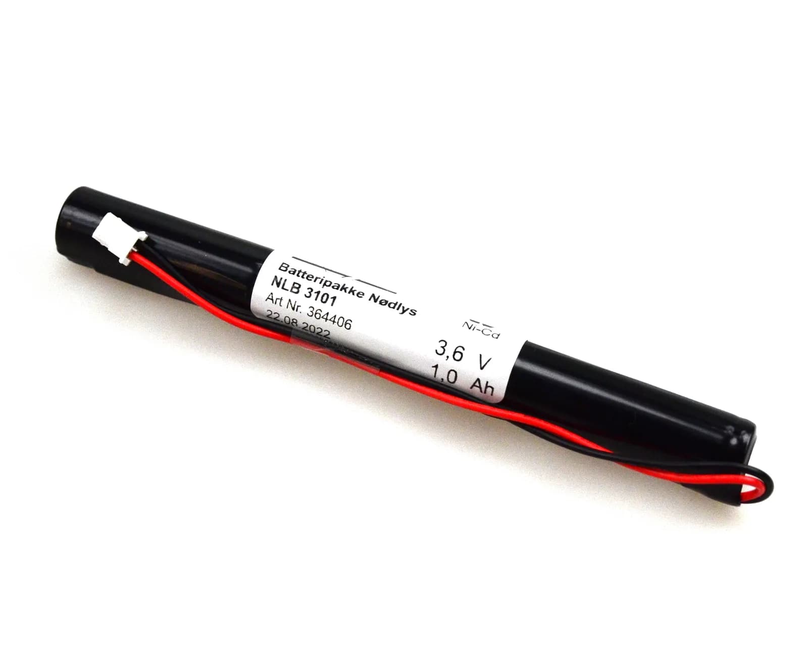 NLB 3101 (3,6V-1AH-S-PLUGG 34) – bilde 1 av 2