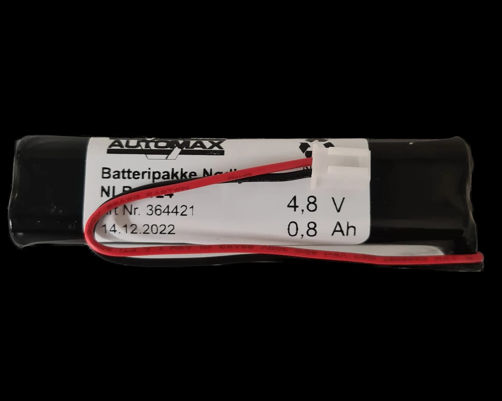NLB 4124 (4,8V0,8AH-2S-PLUGG 24) – bilde 1 av 2