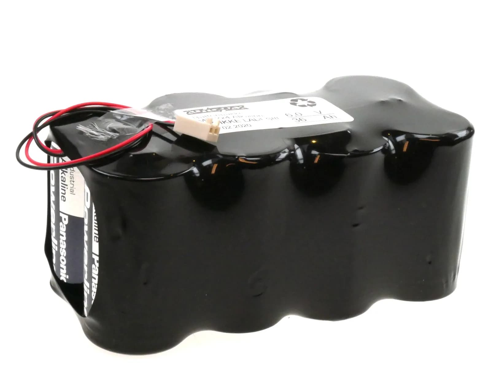 Batteripakke (6V-36Ah Plugg 45) (Alkaline) – bilde 1 av 2