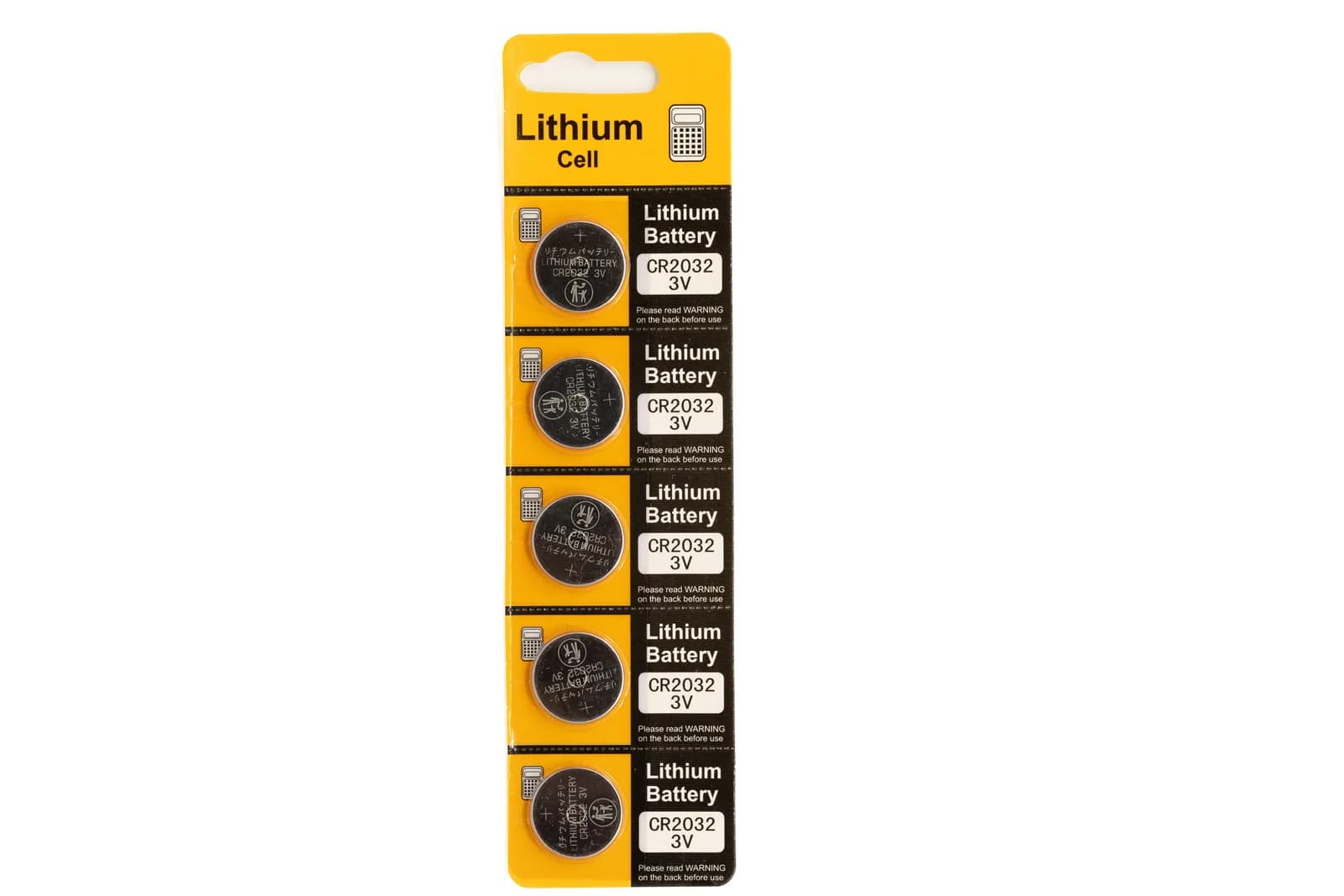 CR2032 3.0V 230MAH Blister - 5 stk – bilde 1 av 2