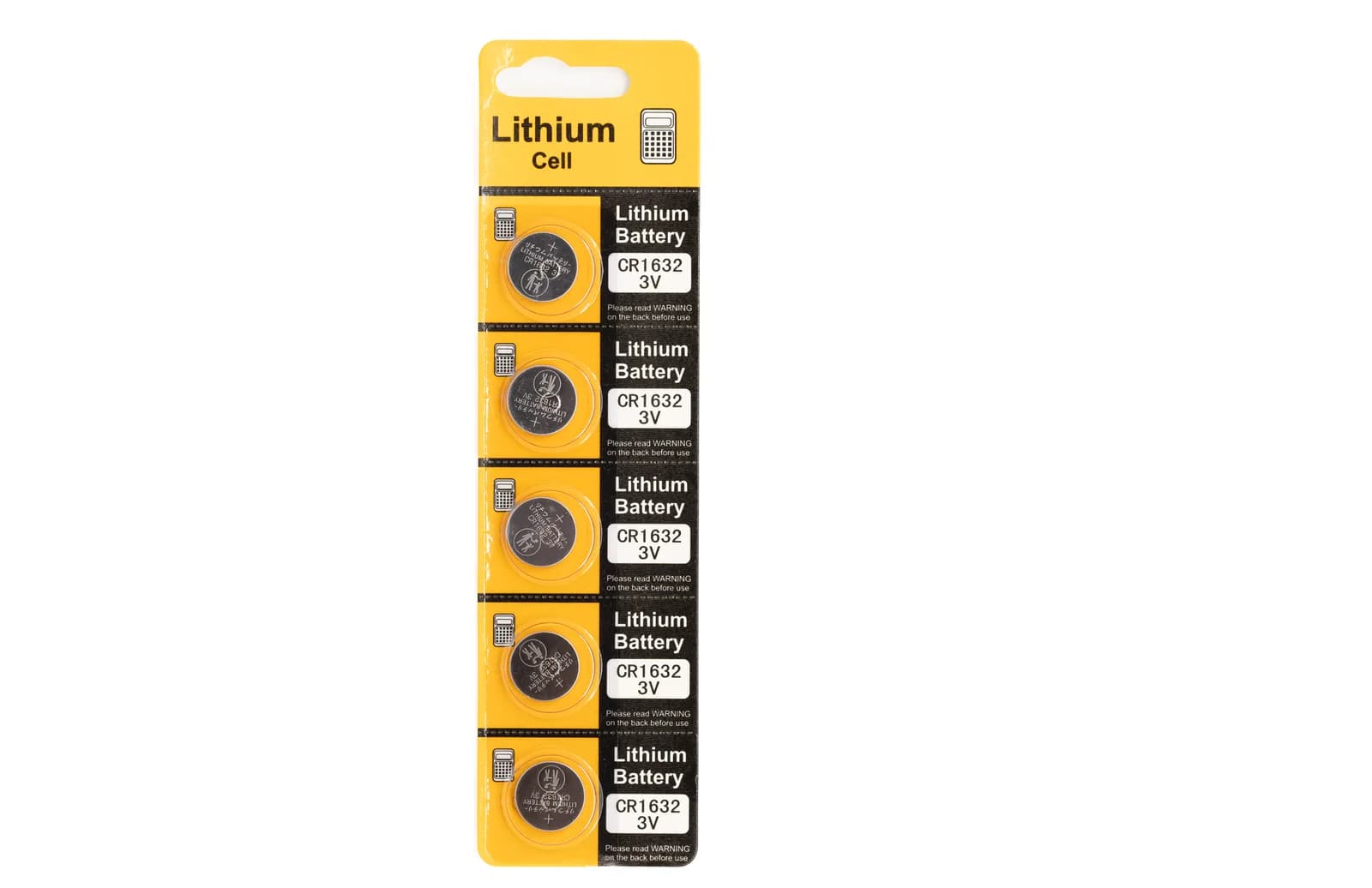 CR1632 3.0V 120MAH Blister - 5 stk – bilde 1 av 2