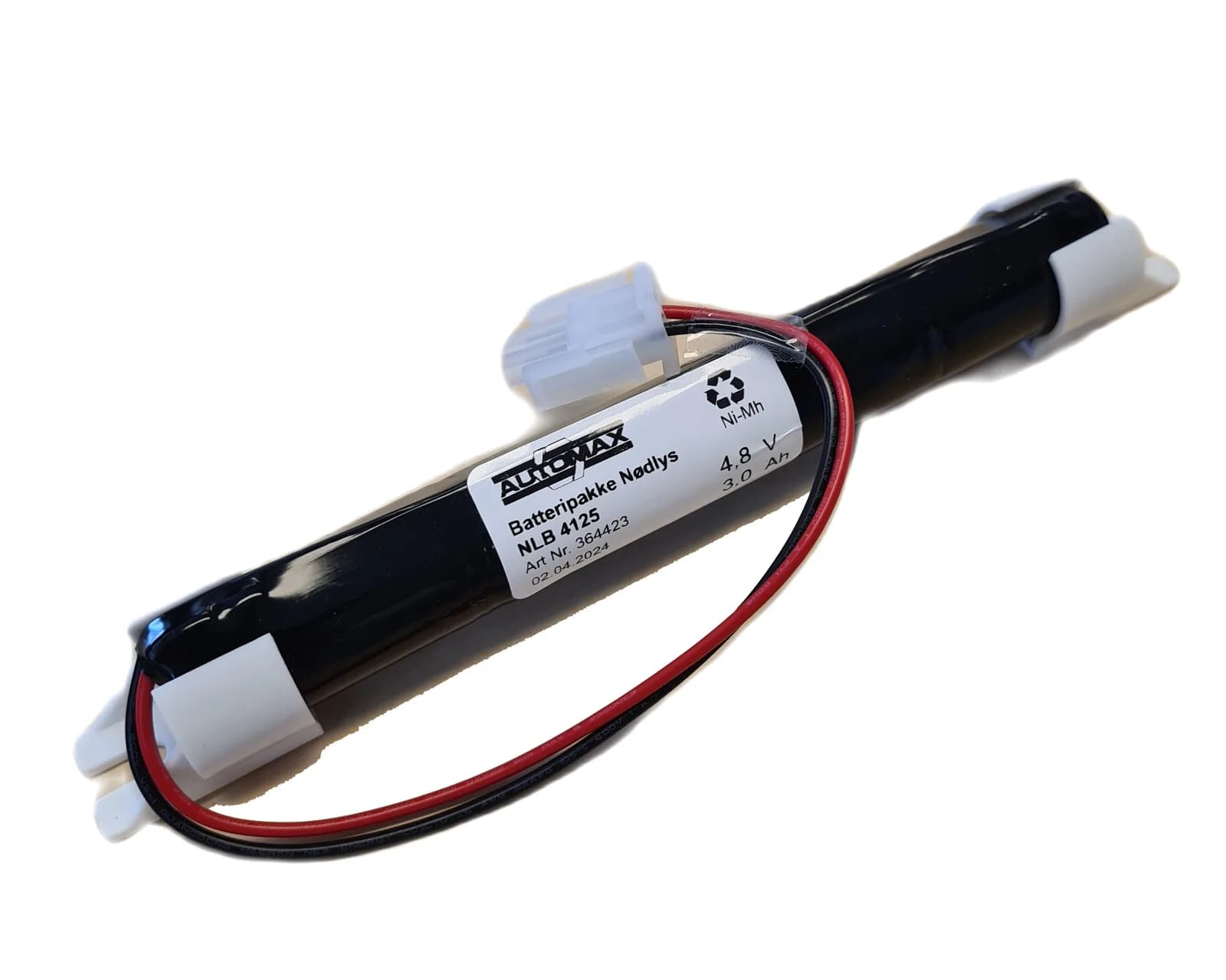 NLB 4125 (4,8V-3,0 AH-S-Plugg 11) – bilde 1 av 3