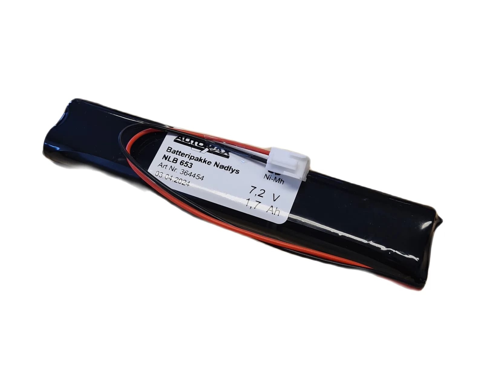 NLB 653 (7,2V1,7AH-SX2-PLUGG 13) – bilde 1 av 2