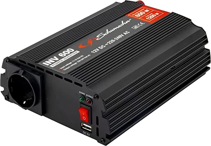 Schumacher INV600 (12V-230V - 600W/1200W) – bilde 1 av 5
