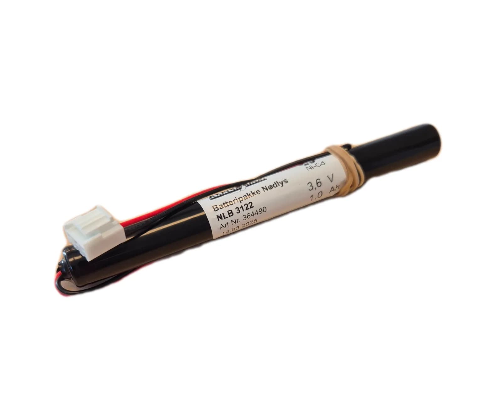 NLB 3122 (3,6V-1,0Ah-S-Plugg 55) – bilde 1 av 2