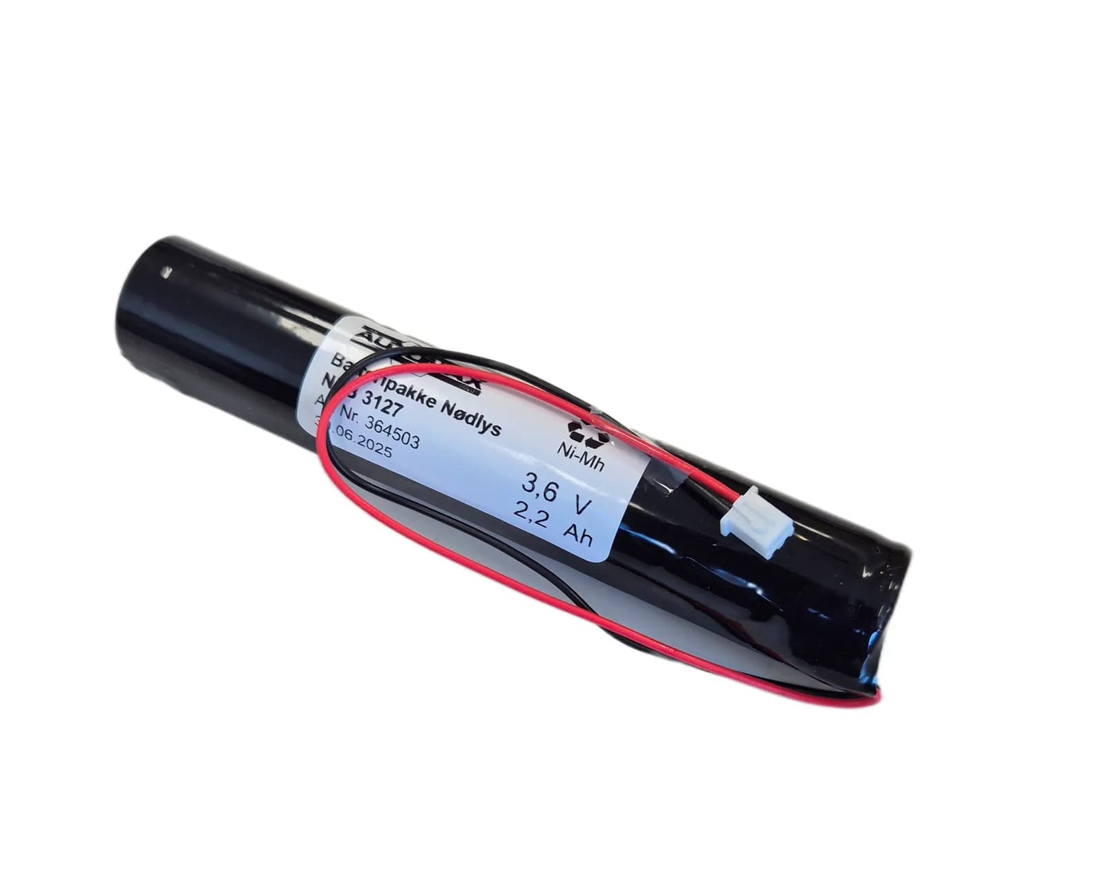 NLB 3127 (3,6V-2,2Ah-S-Plugg 33) – bilde 1 av 2