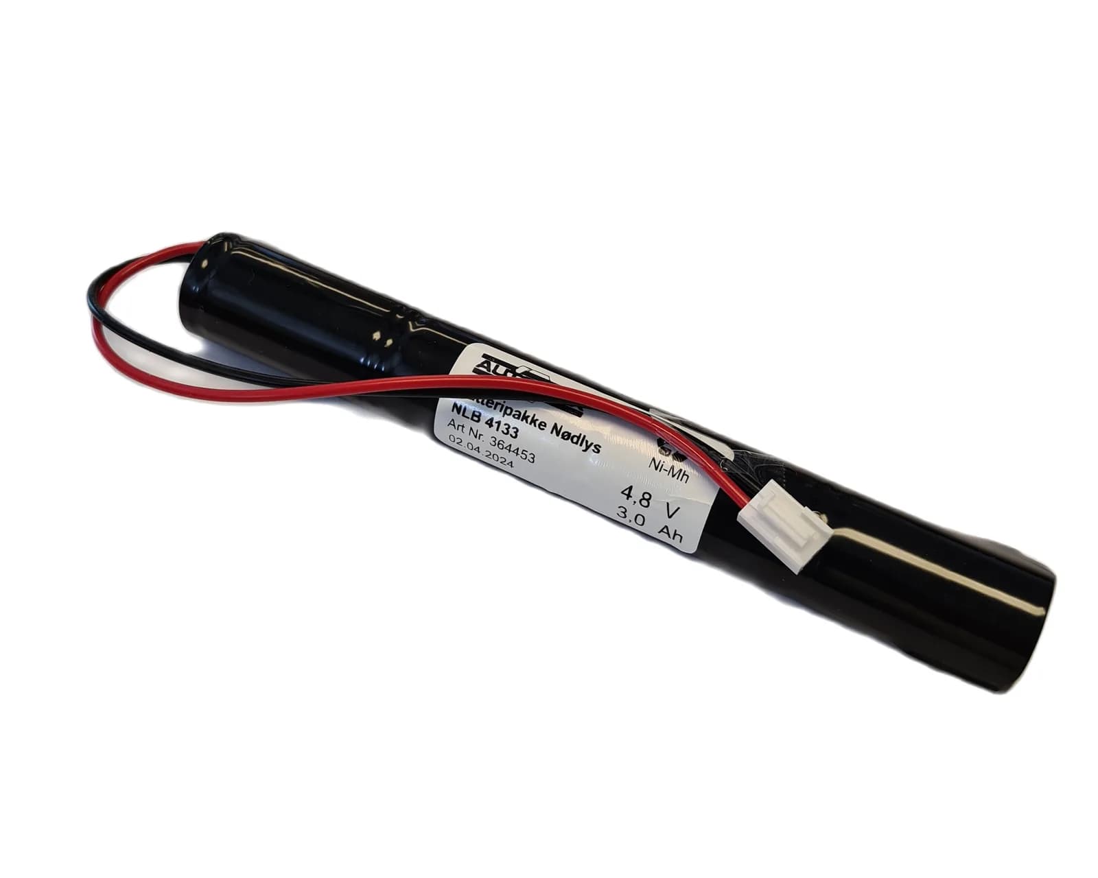 NLB 4133 (4,8V-3,0 Ah-S-Plugg 13 polvent) – bilde 1 av 2