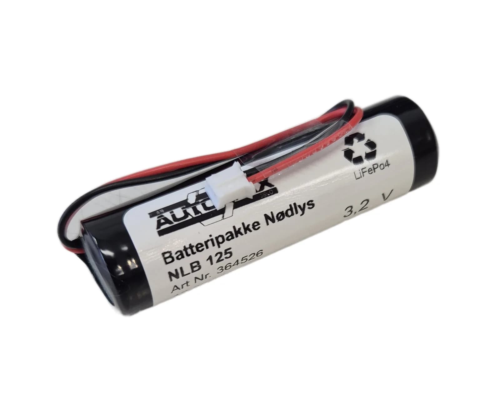 NLB 125 (3,2V1,5Ah-Plugg 29 polvent) – bilde 1 av 2